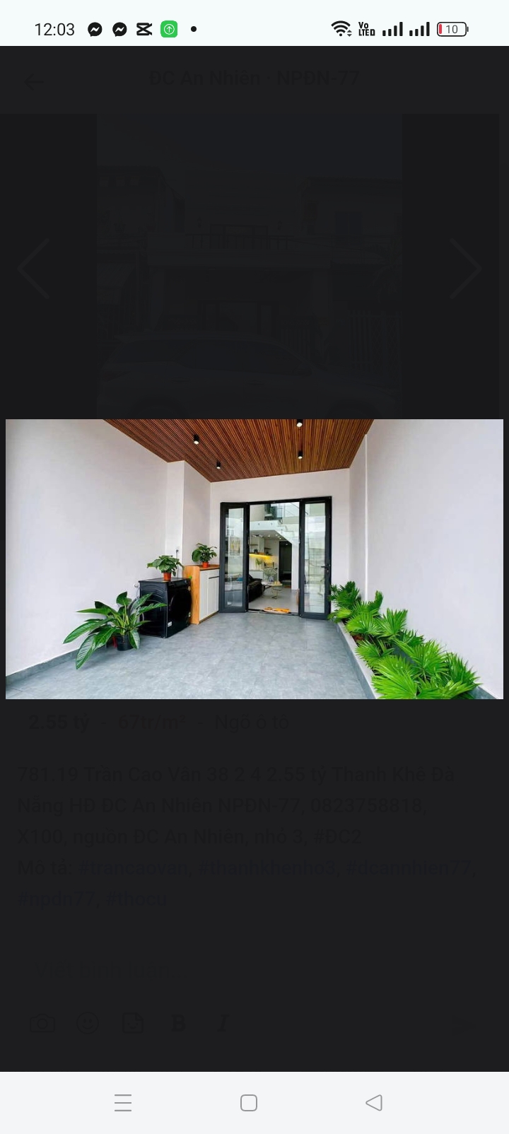 Bán nhà sát mẹ nhu đường sắt thành khê Đà Nẵng 2 ty55