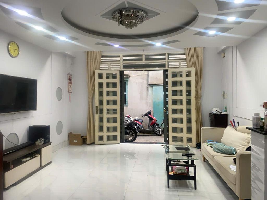 [Đầu tư an toàn] SỔ HỒNG VUÔNG VỨC: NHÀ 4 TẦNG BTCT, RỘNG 4M, HẺM 1/, 5 TỶ XX