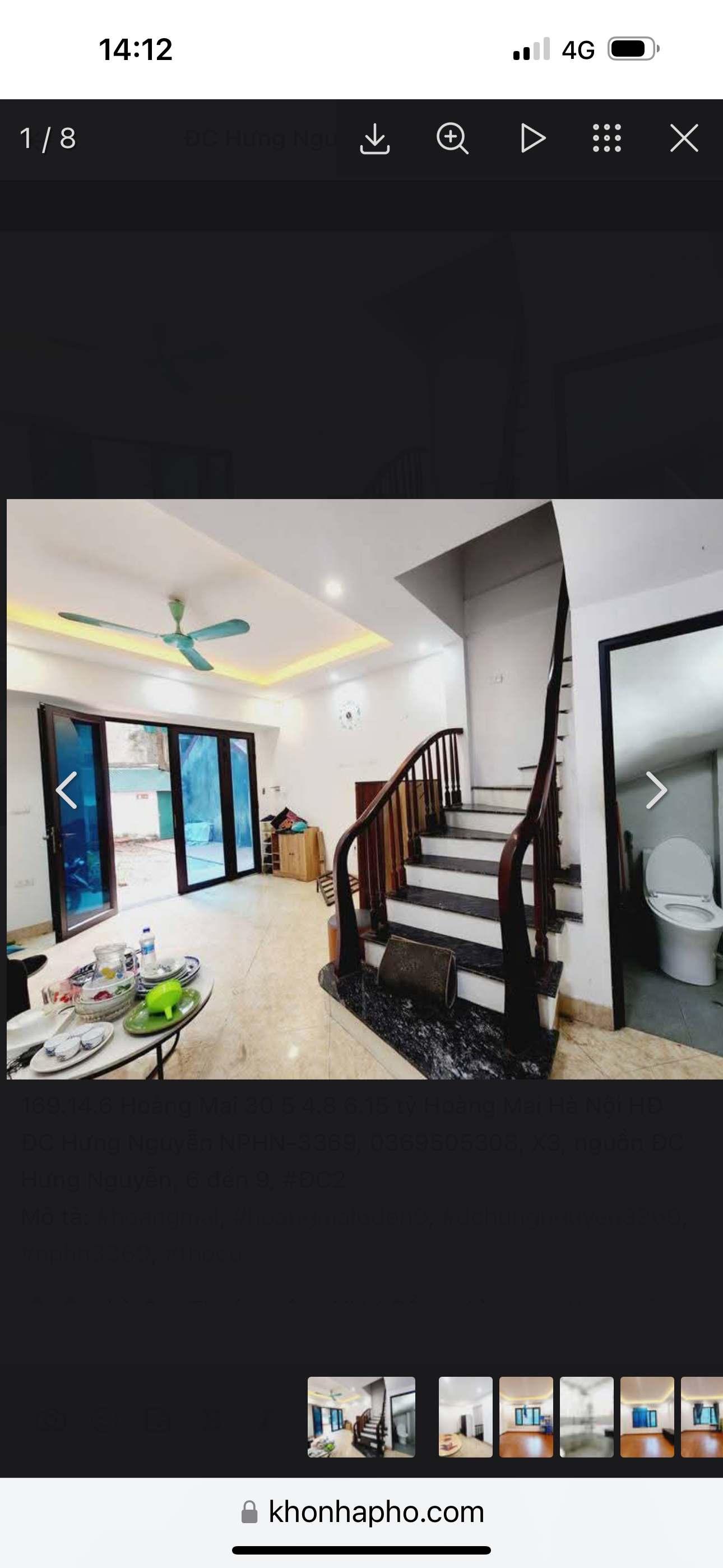 Chính chủ cần bán nhà Vĩnh Hưng 30 m2 nhà 6 tầng