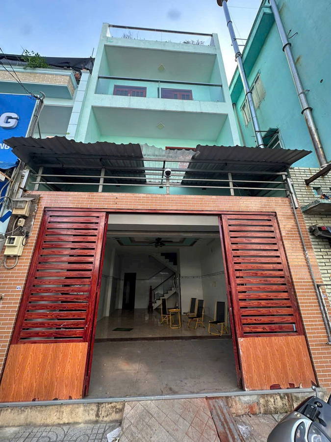 Bán nhà mặt tiền 4 tầng,(5m x 16m) ~80m2, P.Tân Tạo, Q.Bình Tân