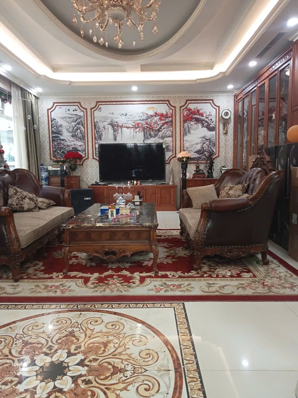 Bán nhà Palm Garden Việt Hưng 148m 4 tầng,mặt tiền 8m 36.5 tỷ,Kinh doanh, tặng nội thất.