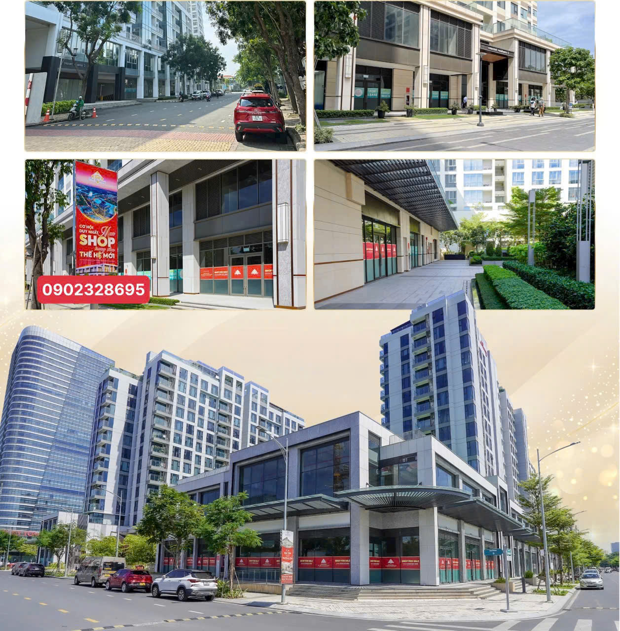 Cập nhật giá bán và lịch thanh toán Shophouse khối đế tại dự án The Horizon Hồ Bán Nguyệt Phú Mỹ Hưng Quận 7