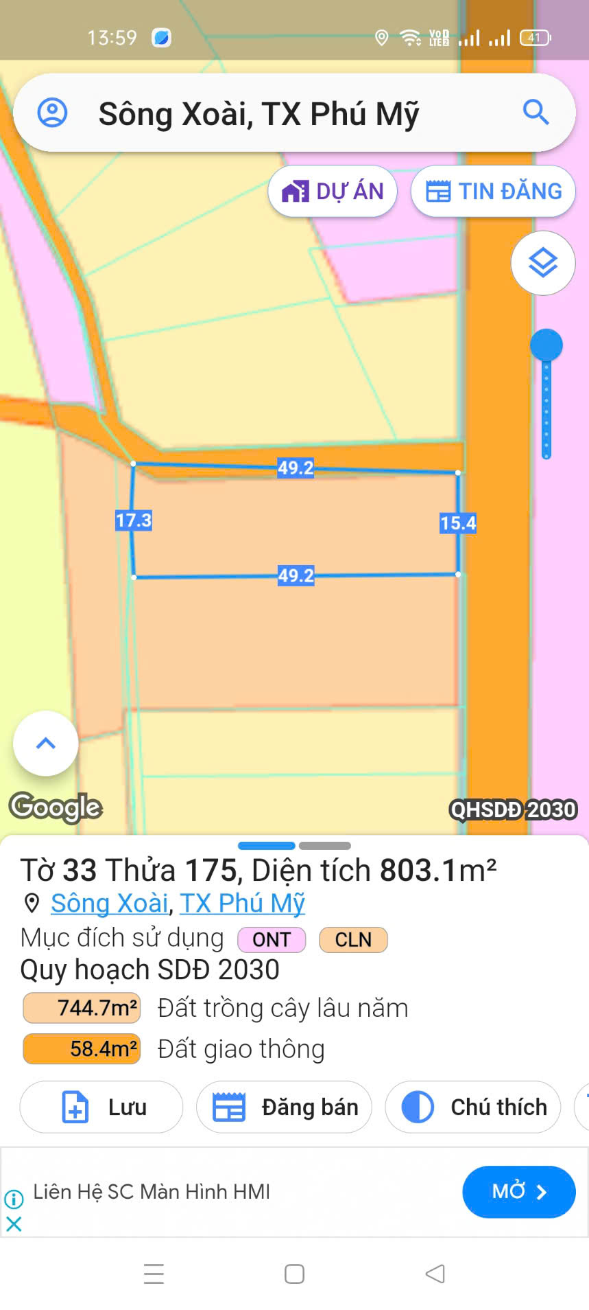 800m2