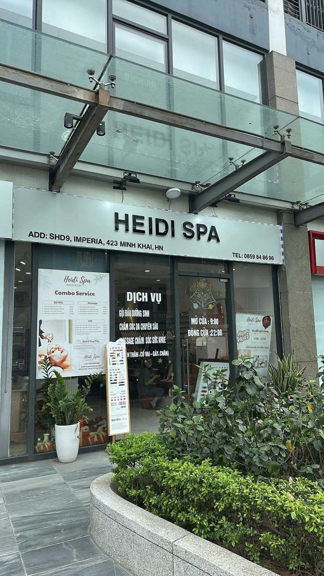SOS - EM CHÍNH CHỦ CẦN SANG NHƯỢNG MẶT BẰNG SPA-NAIL-MI Ở MINH KHAI, HAI BÀ TRƯNG HÀ NỘI - CHÂN ĐẾ CHUNG CƯ imperia