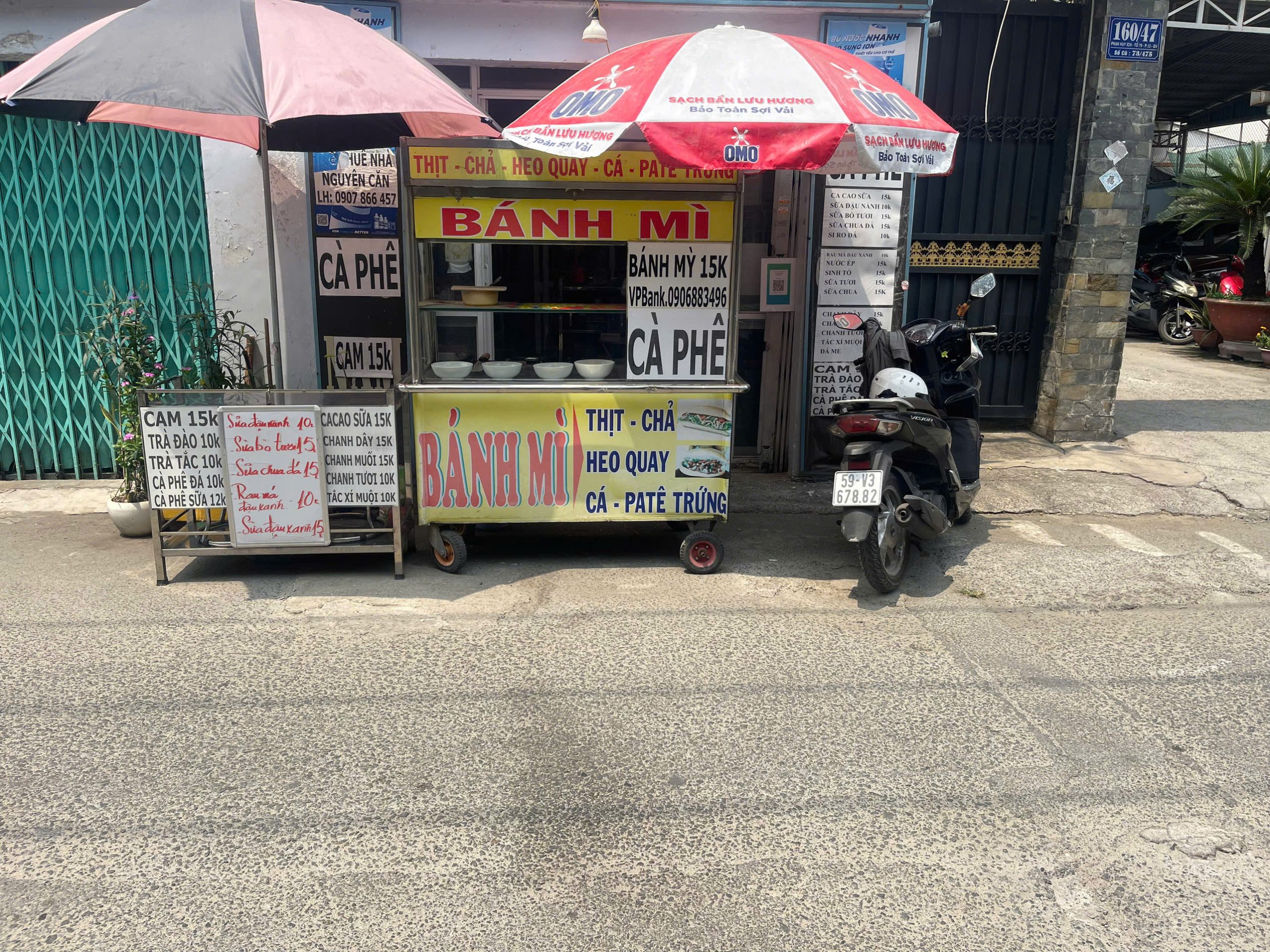 Quận Gò Vấp, Sang Quán Nước Ép – Sinh Tố – Cafe – Ăn Vặt , Gần Nhiều Khu Phòng Trọ và Khu hẻm Dân cư đông, Tel