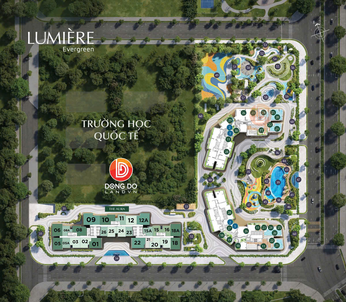 LUMIÈRE Evergreen - Studio A1 - Tầng Thấp Ban Công Đông Nam Chỉ 3,050 Bao Phí (TL)