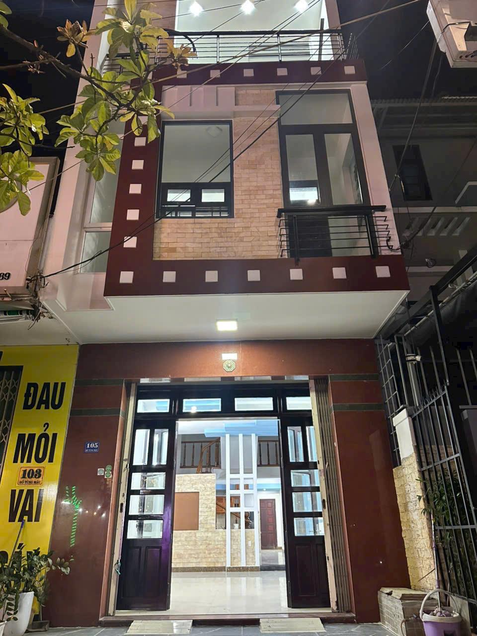 Bán Căn Nhà 3 tầng 3 mê đúc 105 đường Hồ Tùng Mậu, Hòa Minh, Liên Chiểu, Đà Nẵng.