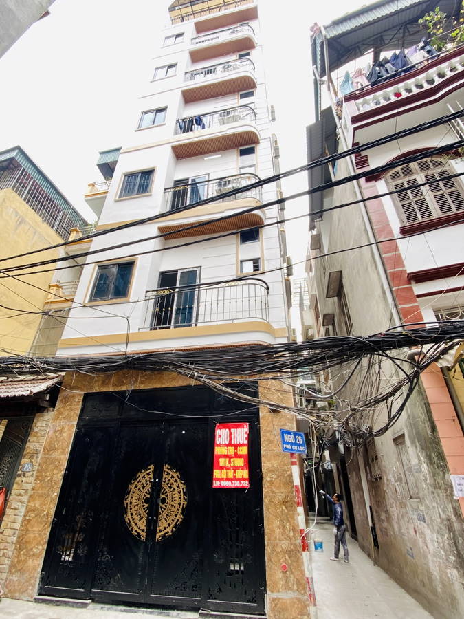 Bán nhà mặt phố Cự Lộc, Thanh Xuân 80m x 7T, lô góc, thang máy, 22 phòng khép kín