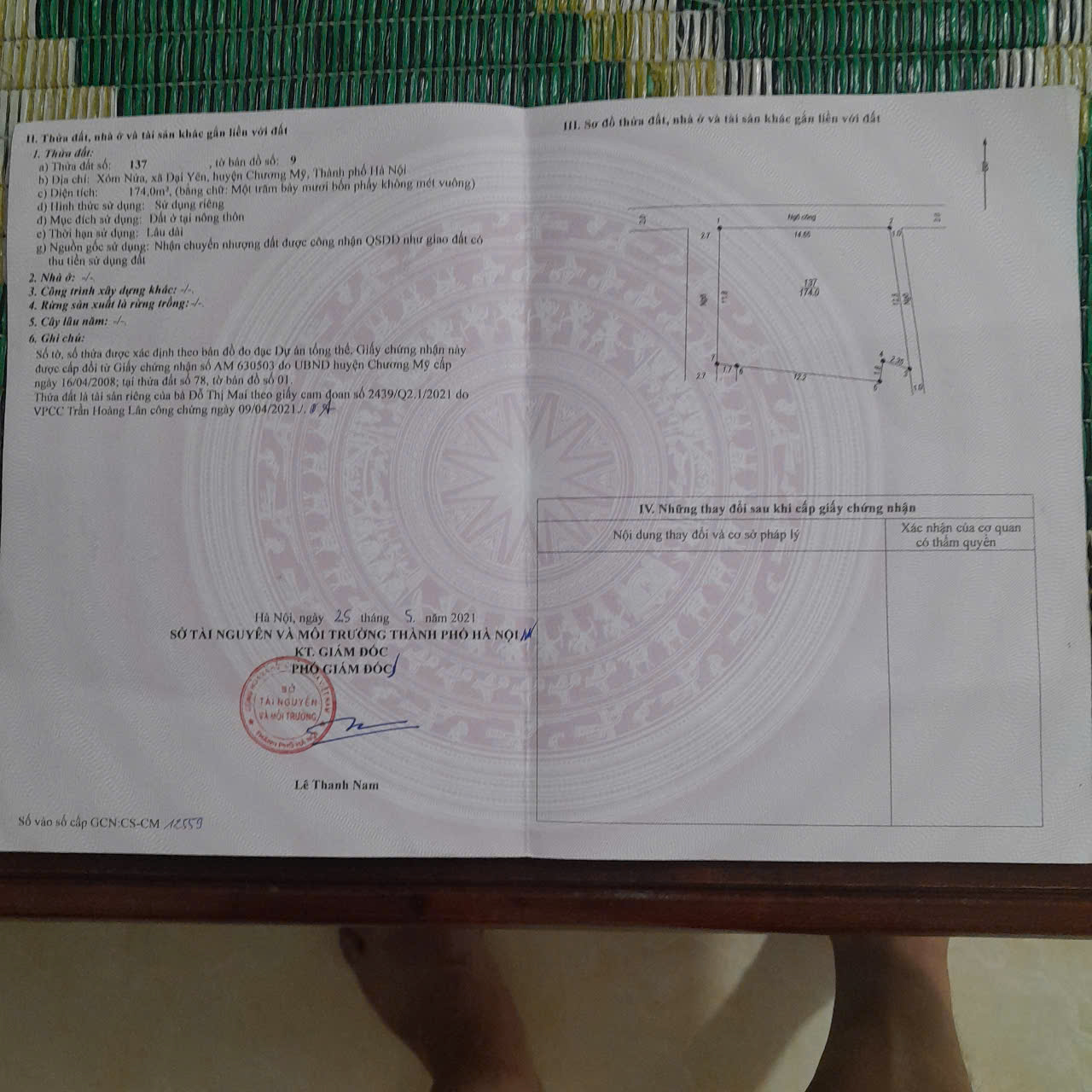 ĐẤT ĐẸP - GIÁ TỐT - Vị Trí Đắc Địa Tại Xóm Nứa, Xã Đại Yên, Huyện Chương Mỹ, TPHN
