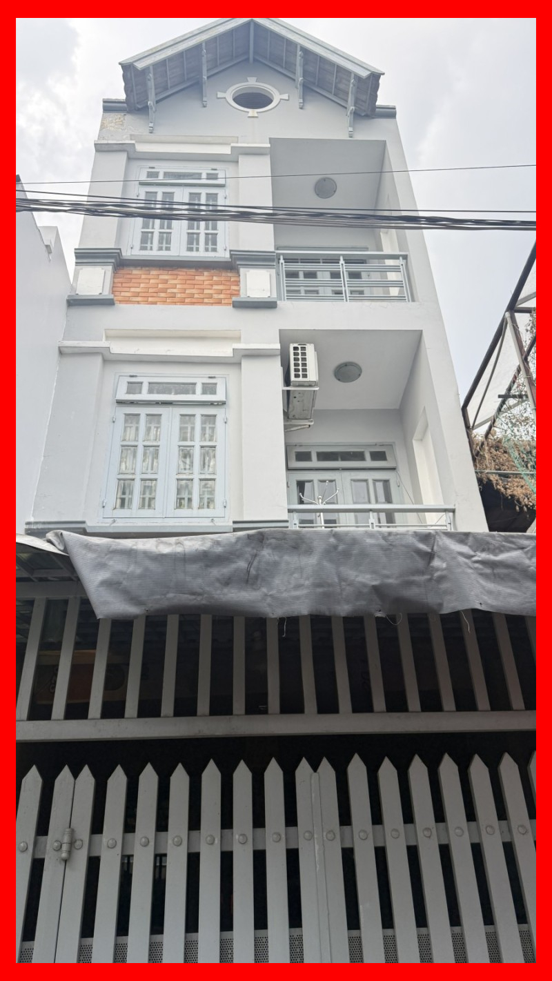 BÁN NHÀ 3 TẦNG, 70M2, NGÕ HUỲNH VĂN NGHỆ, GÒ VẤP, GIÁ 6.4 TỶ - SỔ HỒNG CHÍNH CHỦ