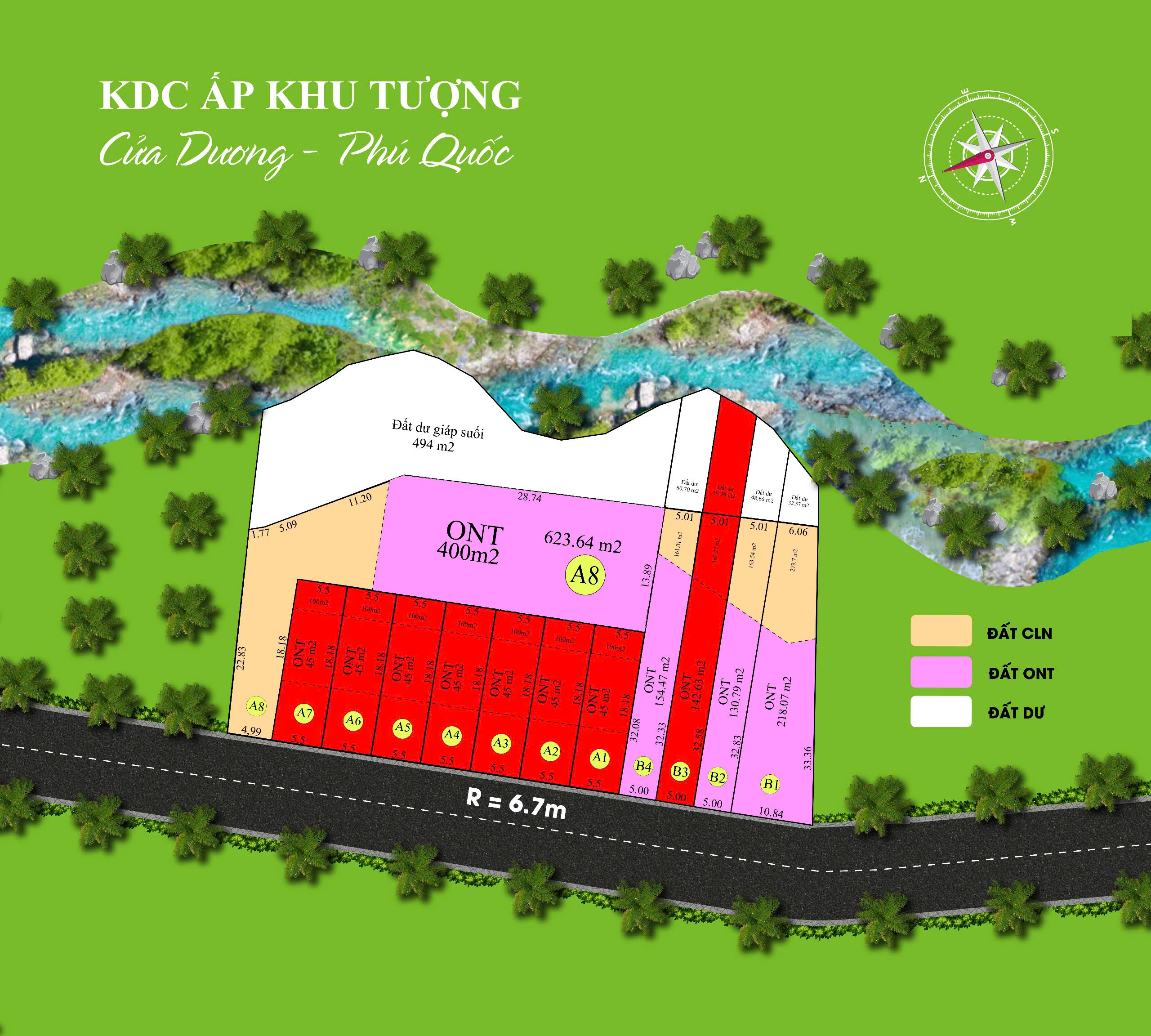 BÁN LÔ ĐẤT KHU TƯỢNG CỬA DƯƠNG PHÚ QUỐC THỔ CƯ 2TY400TR DT200m2 0832865116