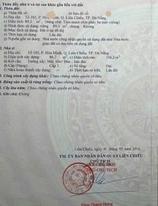 Nhà 2 tầng lô góc 2 mặt tiền đường LÊ VĂN SỸ