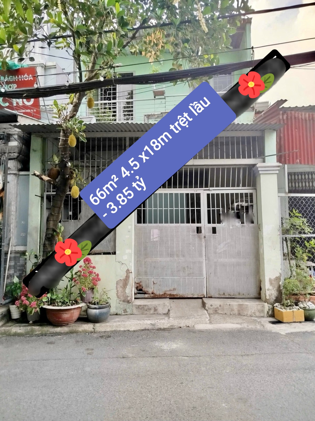 Nhà bán 66m2 4.5x18m trệt lầu Tân Chánh Hiệp 35 Quận 12 giá rẻ 3.85 tỷ