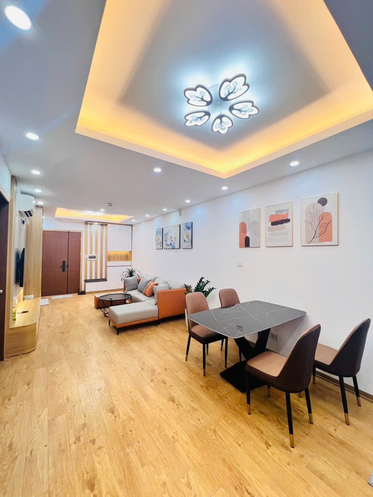 (Tin thật 100%) CH 61,2m2 x 2PN có slot ô tô tại Tòa A14B1 KĐT Nam Trung Yên - Nội thất cao cấp