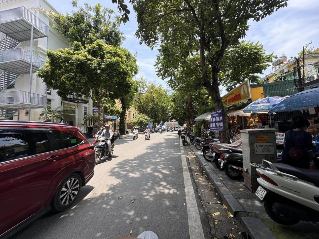 Cho thuê nhà phân lô phố Trần Điền, Hoàng Mai, 75m2,4T,ôtô tránh,KD-VP