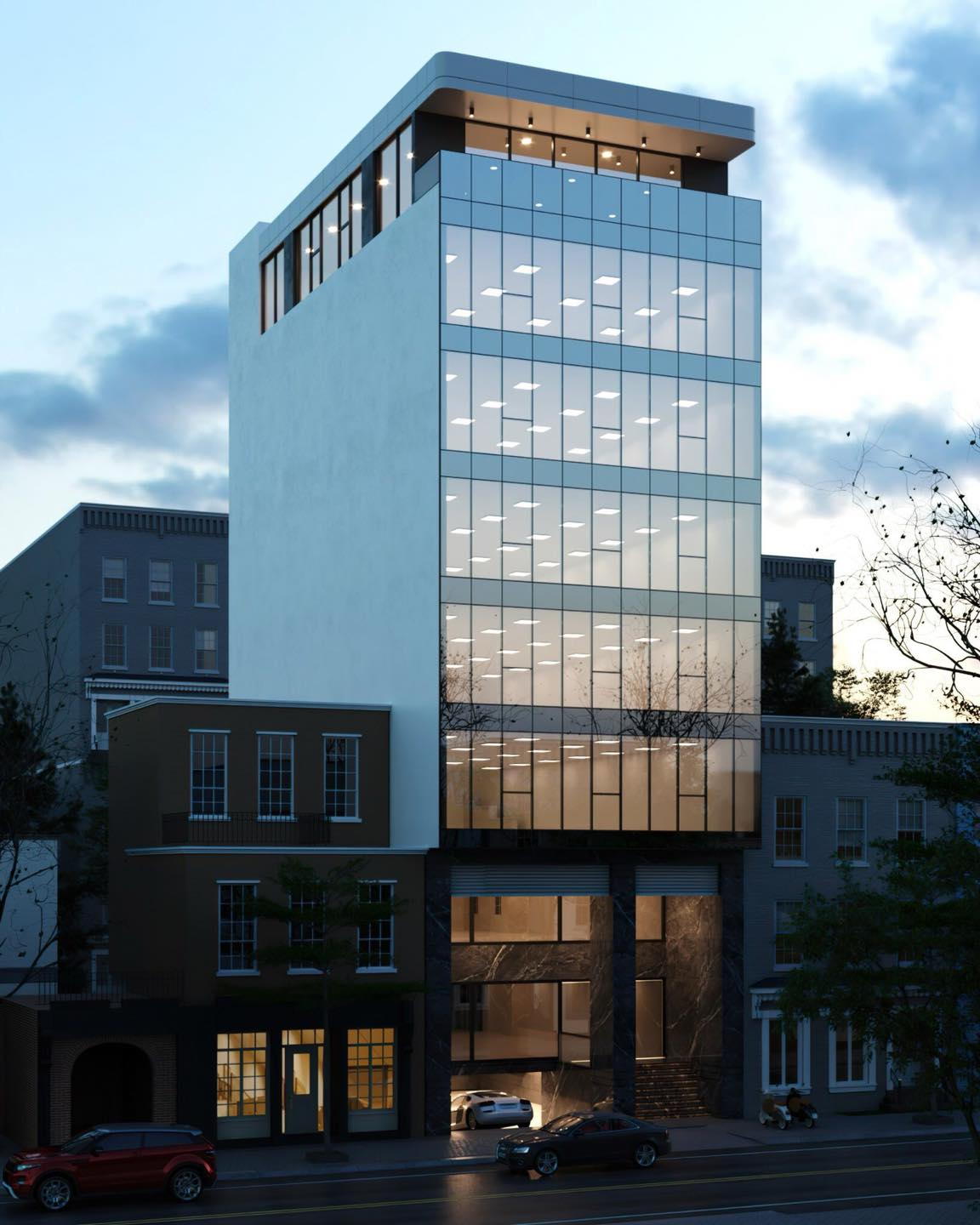 BUILDING GẦN CÔNG VIÊN CẦU GIẤY, THIẾT KẾ KIẾN TRÚC SÁNG TẠO ĐỘC NHẤT KHU VỰC. LÔ GÓC 3 MẶT THOÁNG - DÒNG TIỀN 3,6