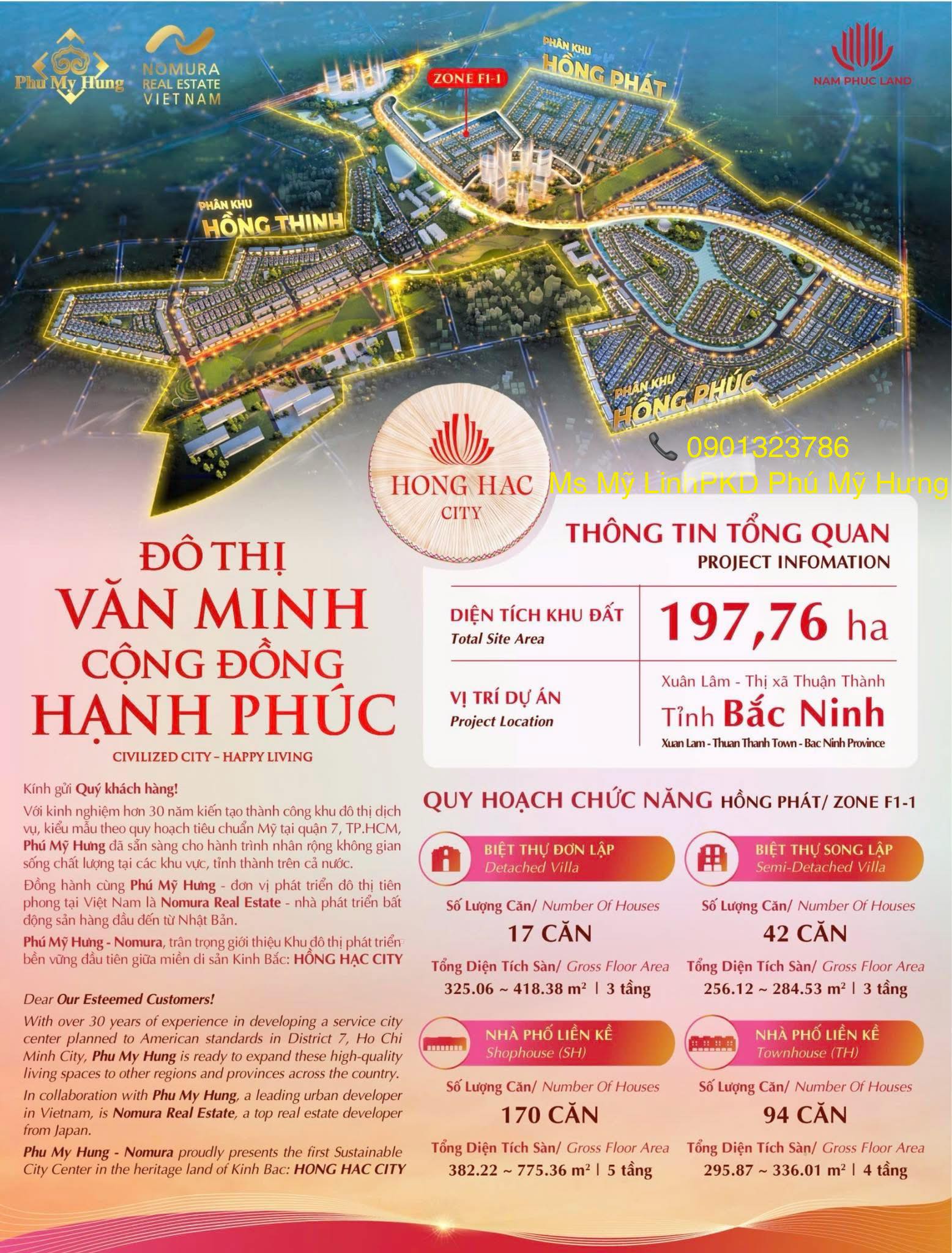 Hồng Hạc City Bắc Ninh – Cơ hội đầu tư đỉnh cao với Shophouse & Biệt thự đẳng cấp – Gọi ngay 0901323786