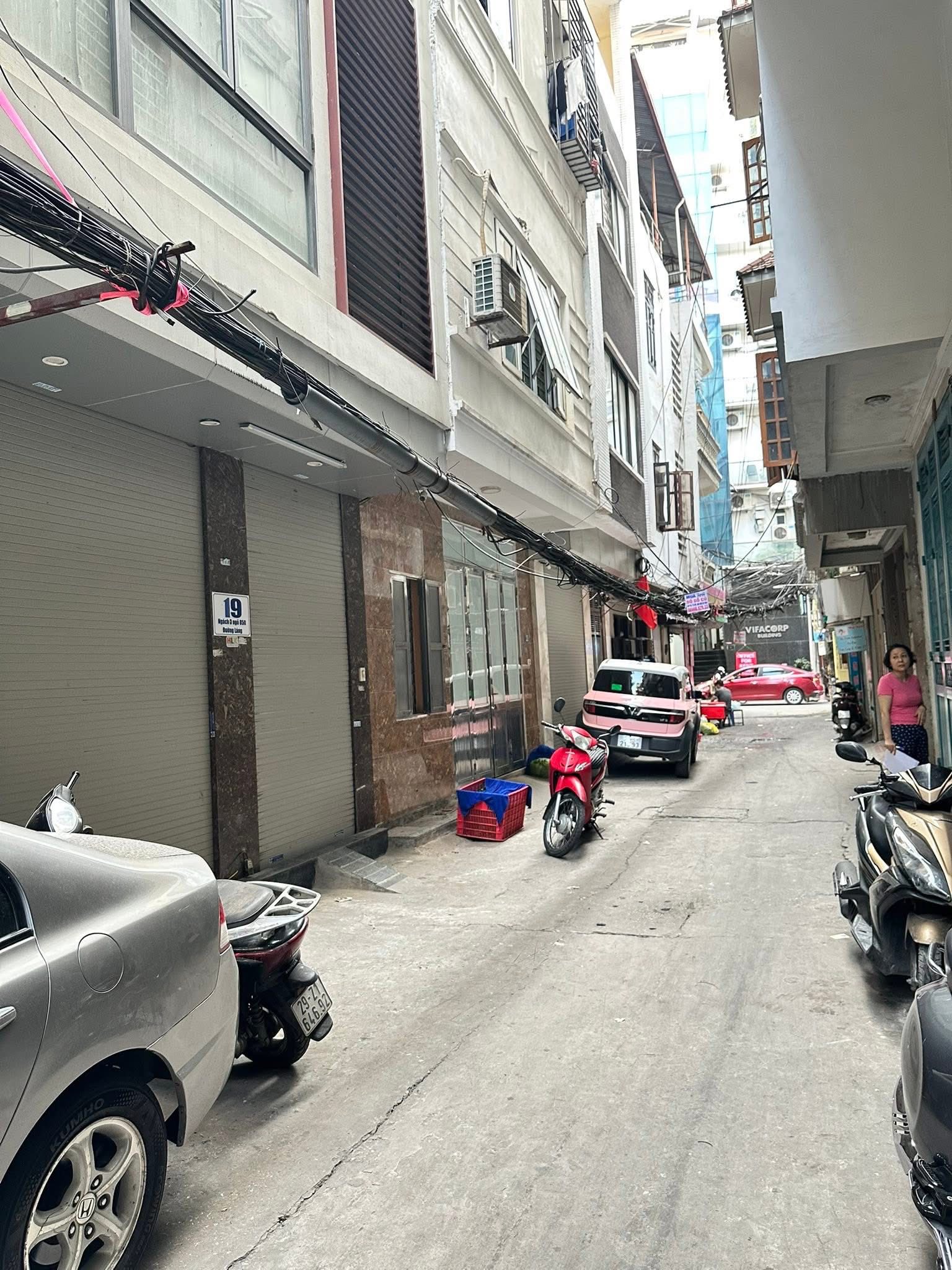 HIẾM-Bán nhà Ngõ 850 Đường Láng, Ôtô tránh gần phố 44/50mx5Tầng,MT 5.2m 18.5 Tỷ