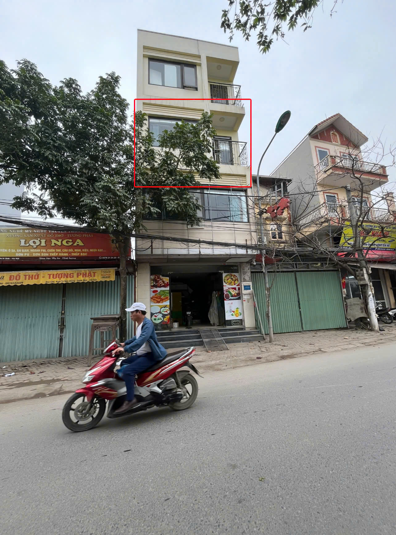 Cho thuê tầng 3 có 2 phòng ngủ, 1 nhà vệ sinh (60m2) tại Kim Chung, Hoài Đức