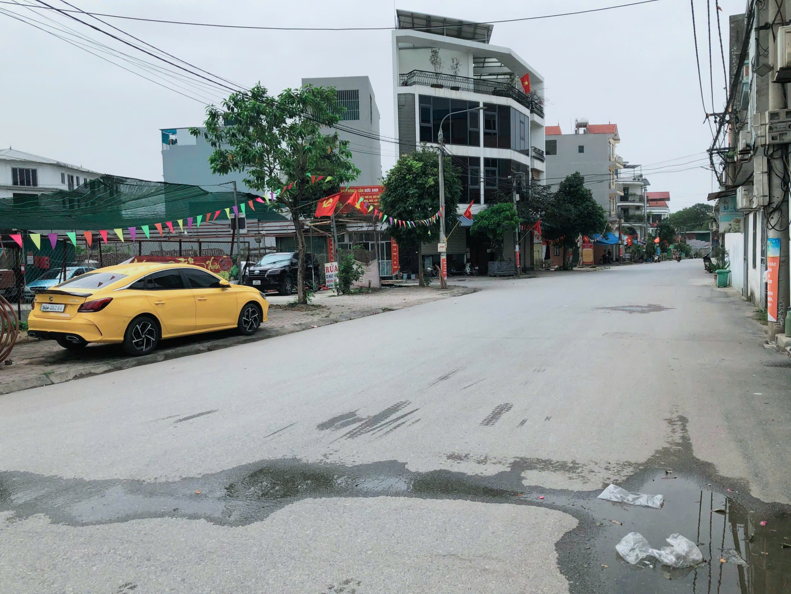 Bán đất Di Trạch,diện tích 64m2,mặt tiền5,5m,phân lô ô tô