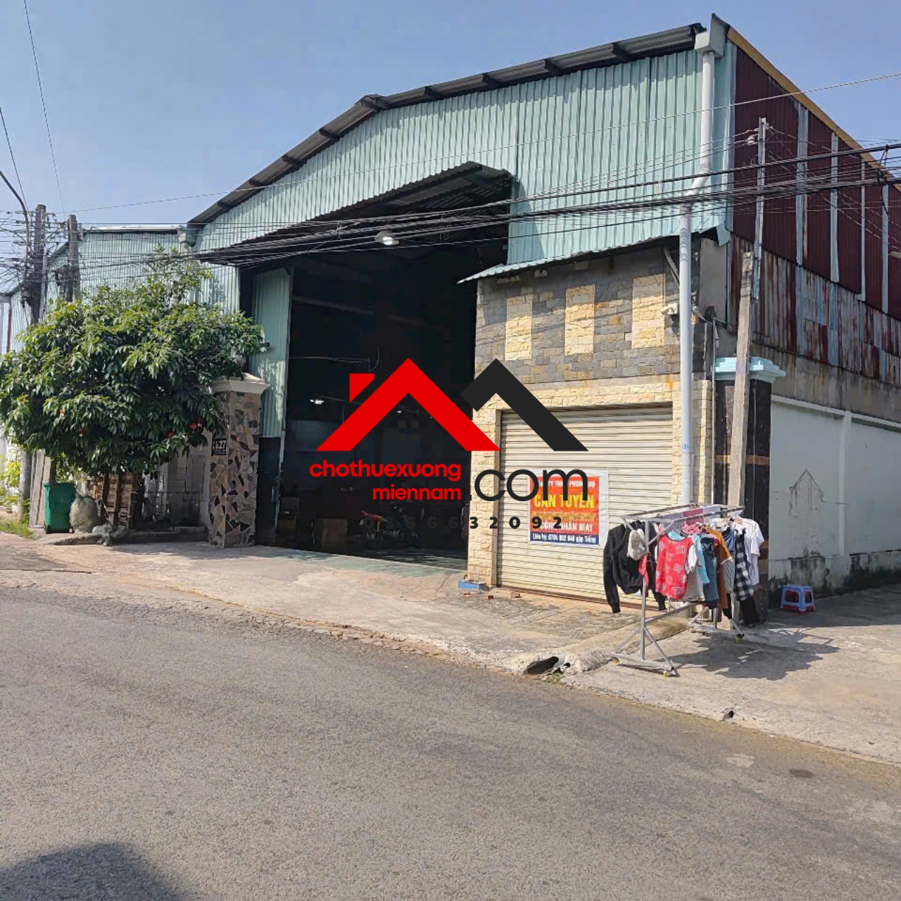 Bán Nhà Xưởng Hiệp An, Thủ Dầu Một – Diện Tích 1.063m², Giá 16 Tỷ.đường xe container Liên hệ: Chothuexuongmiennam.com -