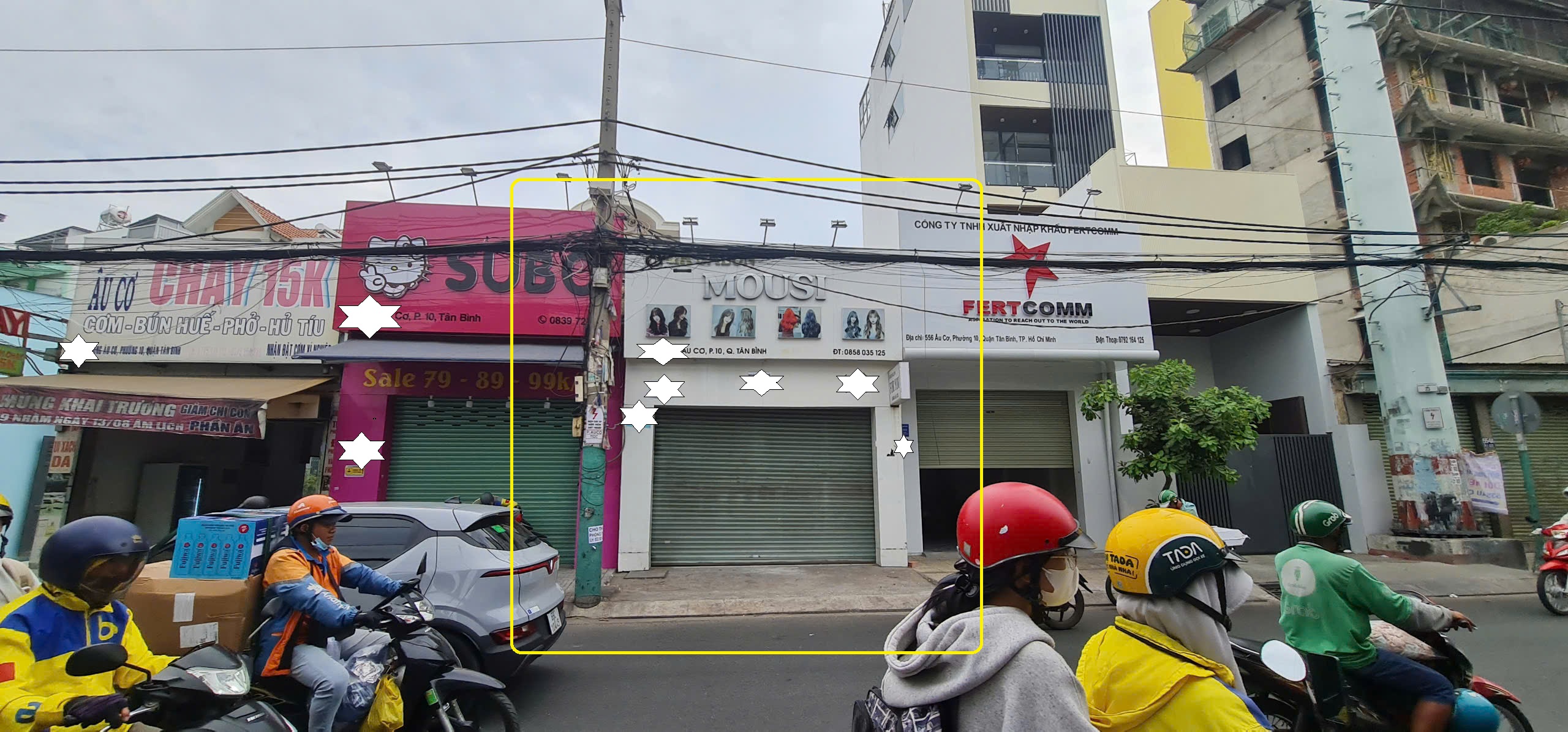 Cho thuê nhà Mặt Tiền Âu Cơ 225m² - KHU CỰC SẦM UẤT