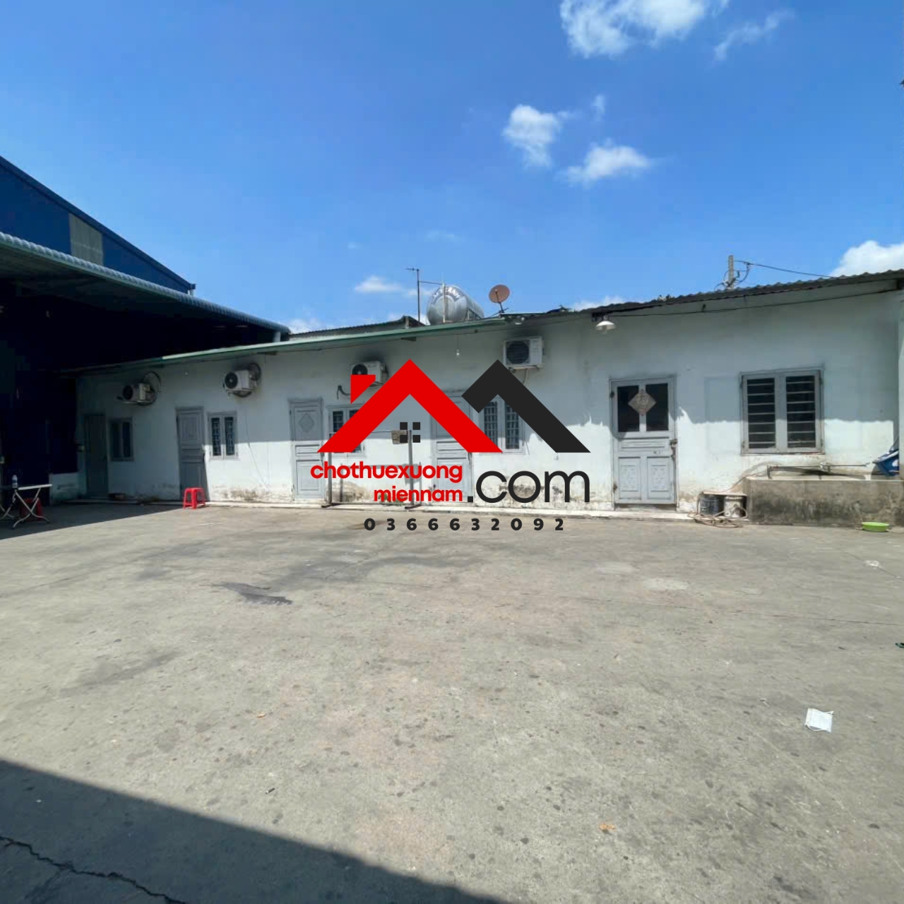 Cho Thuê Nhà Xưởng 4.400m² Thuận An Bình Dương – Có Văn Phòng, PCCC . Liên hệ: Chothuexuongmiennam.com - 0366632092