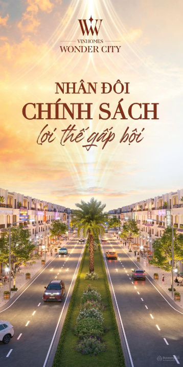 Quỹ căn giãn xây phân khu Bình Minh, đơn lập, song lập, liền kề từ CĐT Vinhomes Wonder City- BẢNG HÀNG ĐỘC QUYỀN CĂN
