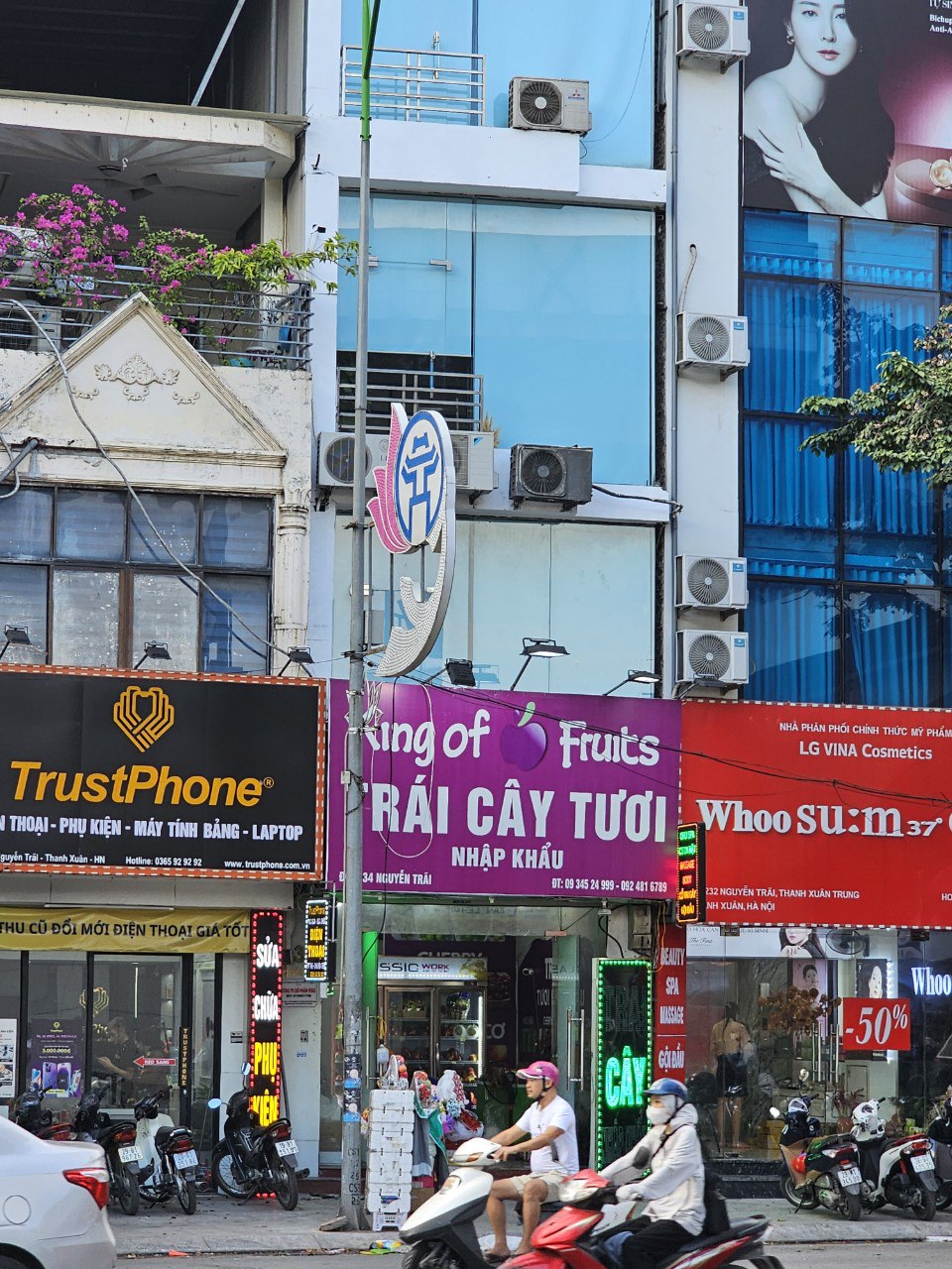 Cho thuê nhà 5,5 tầng - Đường Nguyễn Trãi, Thanh Xuân - 35 triệu - kinh doanh sầm uất