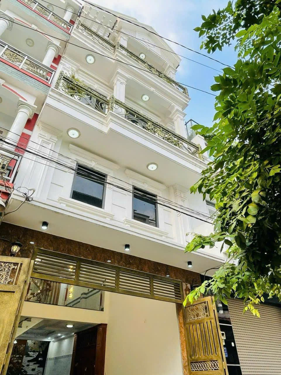 NHÀ 4 TẦNG 4PN (5 x 13) HẺM ÔTO HXH TÂN CHÁNH HIỆP 03, Q12 NHĨNH NHẸ 6T