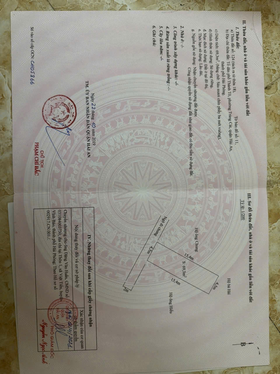 Lô đất siêu đẹp tại 278 Thành Tô Tràng Cát gần công viên.