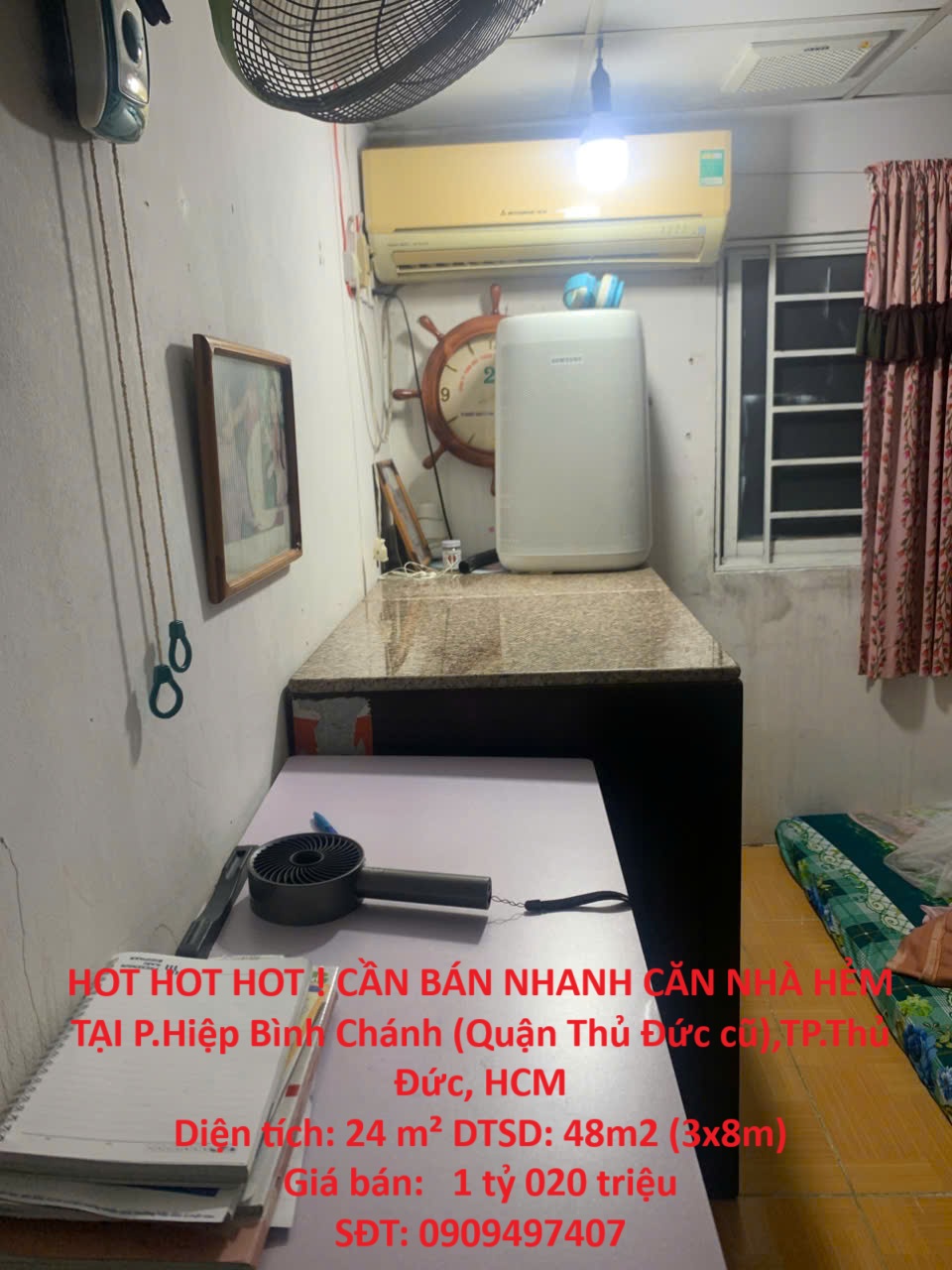 HOT HOT HOT ! CẦN BÁN NHANH CĂN NHÀ HẺM TẠI P.Hiệp Bình Chánh (Quận Thủ Đức cũ),TP.Thủ Đức, HCM