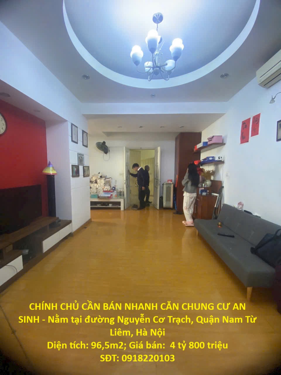 CHÍNH CHỦ CẦN BÁN NHANH CĂN CHUNG CƯ AN SINH - Nằm tại đường Nguyễn Cơ Trạch, Nam Từ Liêm