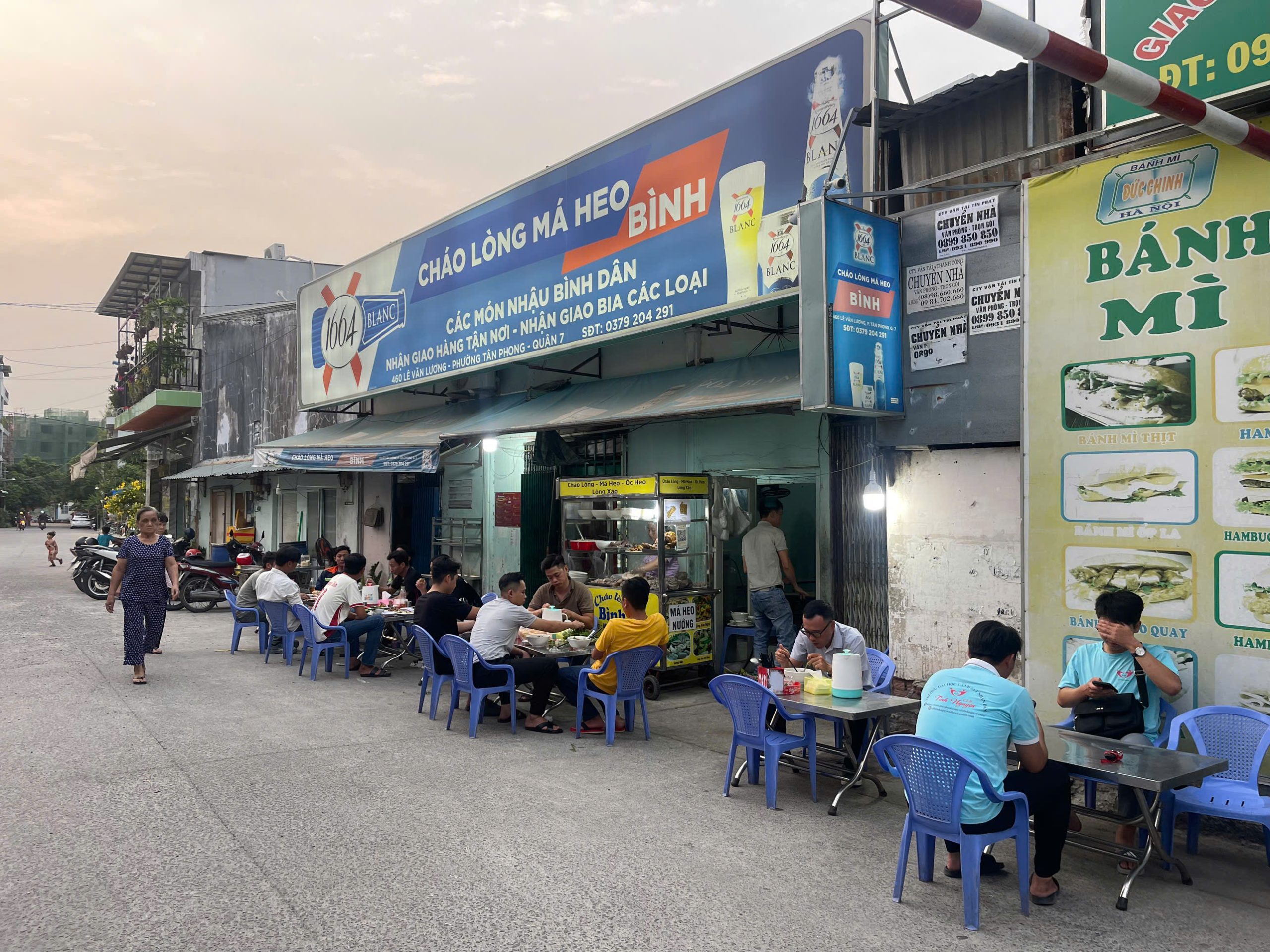 Quận 7 ! HOT HOT, NHANH CÒN SANG QUÁN CHÁO LÒNG – SANG RẺ , MB Sát MT Đường khu Sầm uất, Tel : 0379204291 (