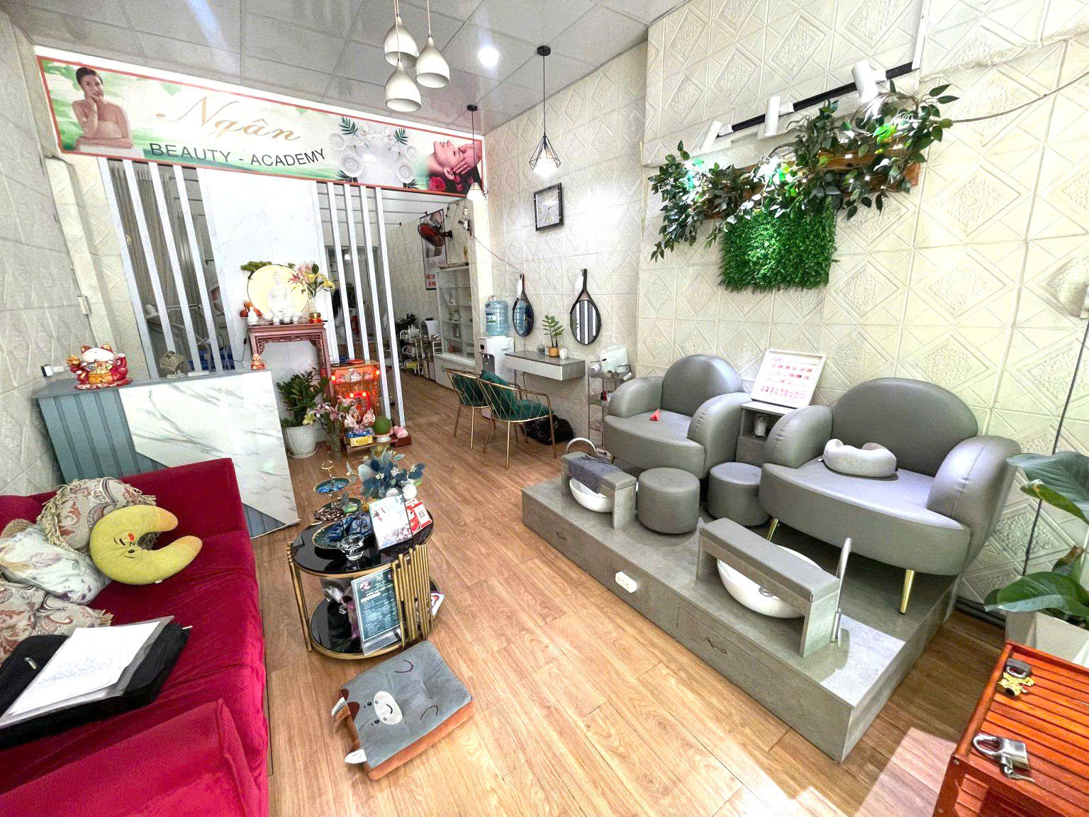 Quận 12 , Sang Rẻ 179 tr, Spa Decor Đẹp – Gội Đầu Dưỡng Sinh – Chăm Sóc Da – Nail, Tel : 0908654576 ( Chính chủ )