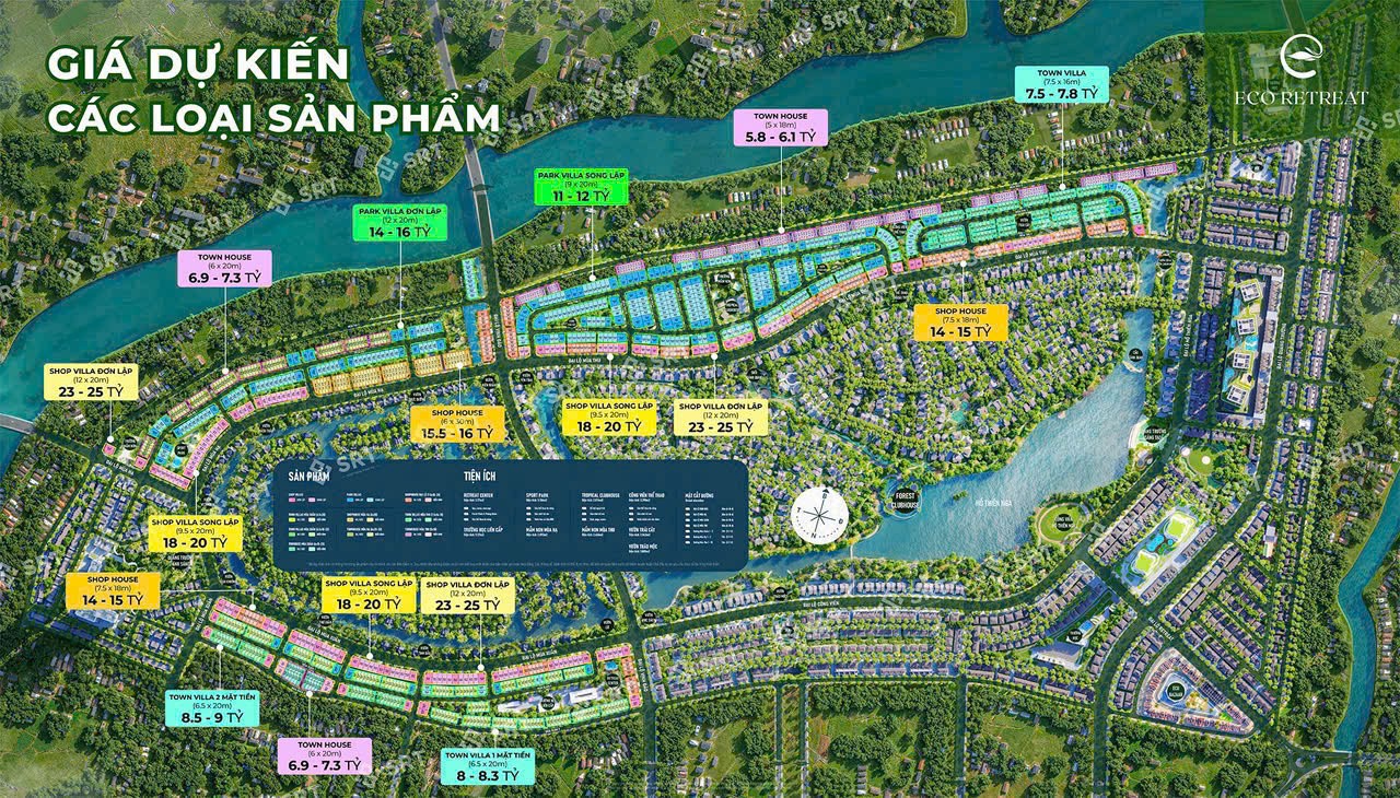 Đầu tư ĐỢT 1 ECO RETREAT – Cơ hội NHÂN 3, NHÂN 4 TÀI SẢN như Ecopark Hưng Yên