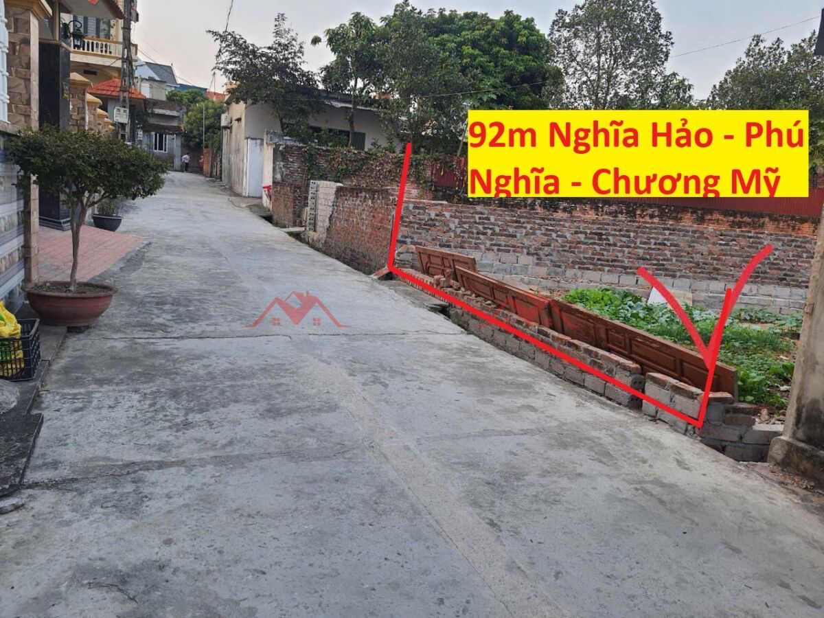 CHÍNH CHỦ BÁN LÔ ĐẤT 92M PHÚ NGHĨA-CHƯƠNG MỸ-HÀ NỘI