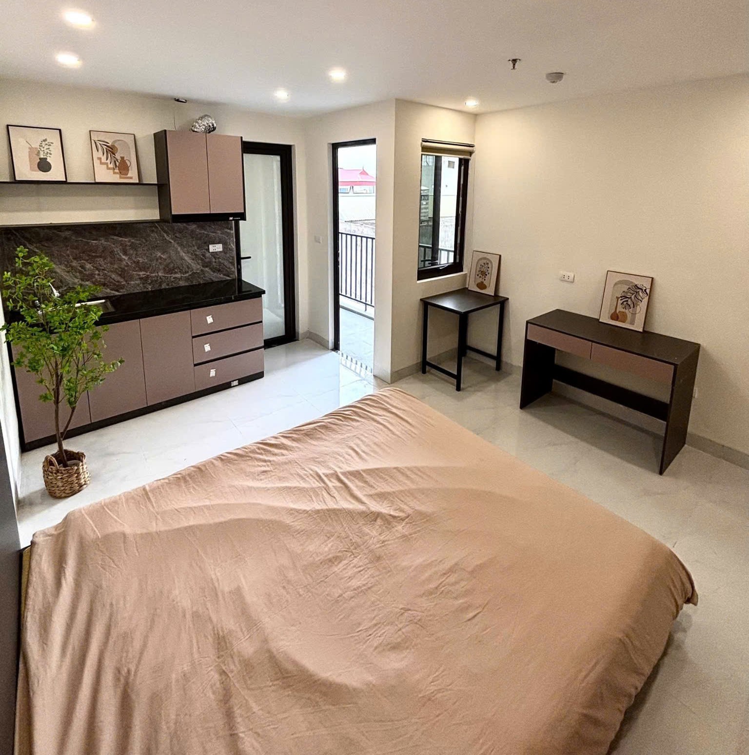 (Cực hiếm) Căn hộ Studio mới khai trương tại ngõ 134 Cầu Diễn - Nội thất cao cấp - Giá cực mềm