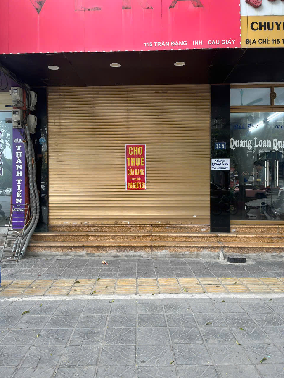 Cho thuê cửa hàng 115 Trần Đăng Ninh, Cầu Giấy