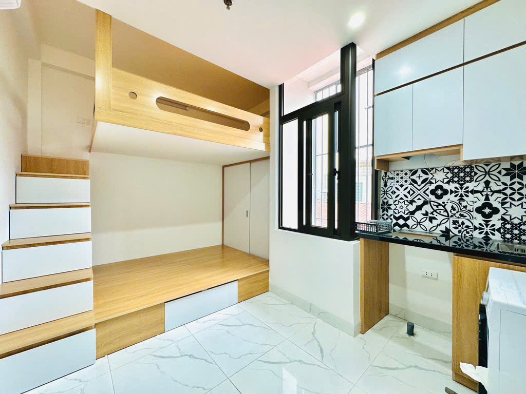 CHUNG CƯ MINI MINH KHAI MỚI - 9 PHÒNG KHÉP KÍN - THANG MÁY