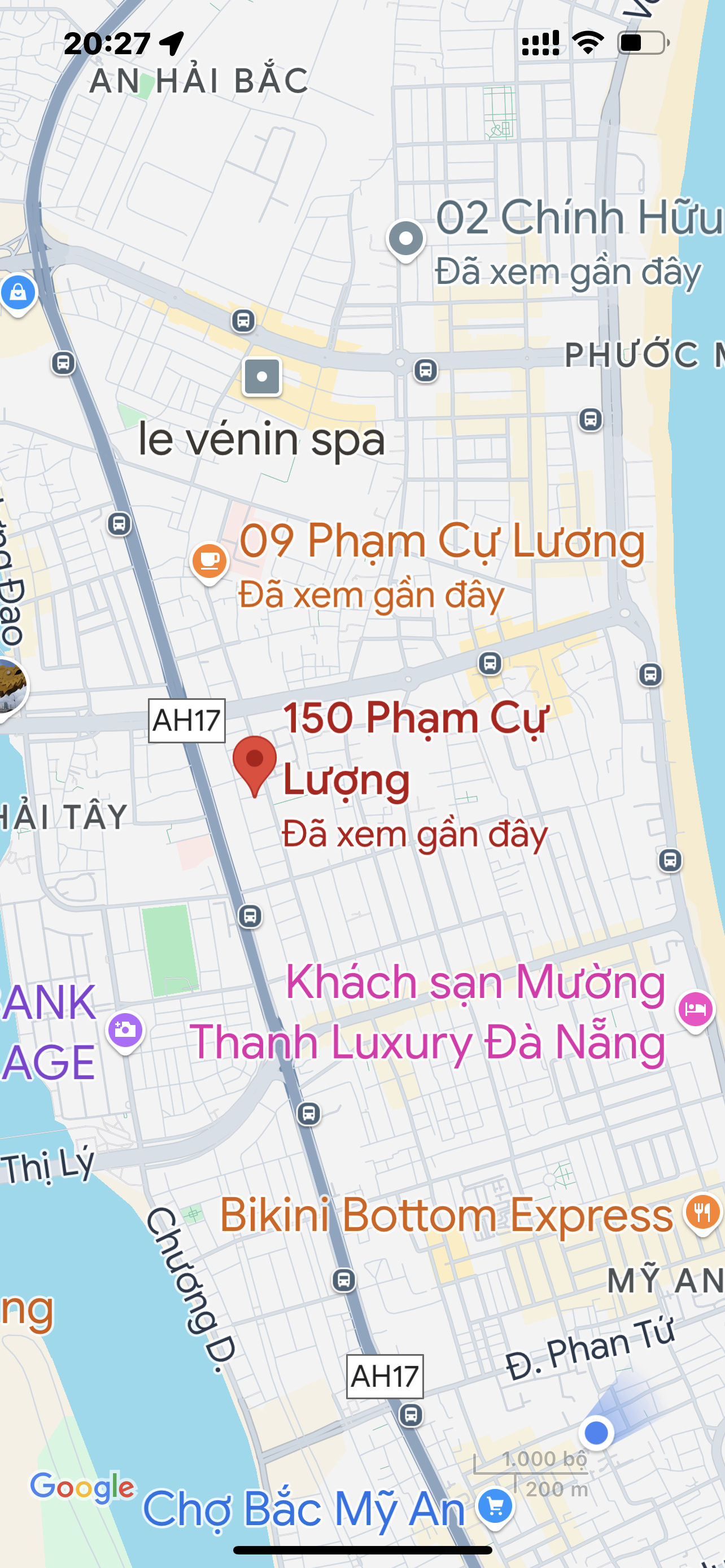 Bán đất tặng nhà đường Phạm Cự Lượng. DT:176.3m