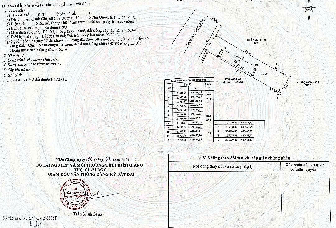 CHÍNH CHỦ GỬI BÁN – ĐẤT MẶT TIỀN GÀNH GIÓ - BÚNG GỘI, PHÚ QUỐC – CƠ HỘI ĐẦU TƯ SIÊU LỢI NHUẬN