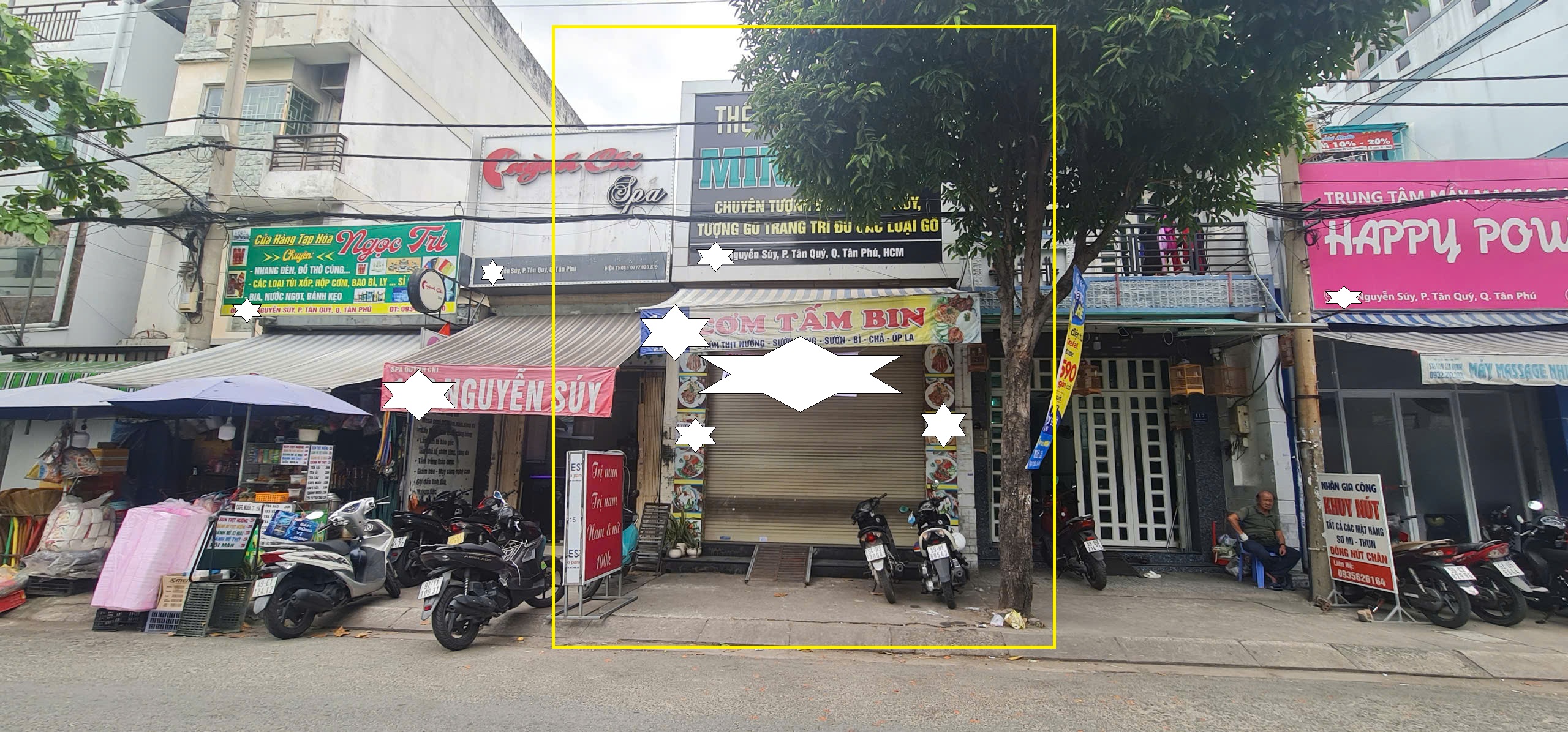 HIẾM-Bán nhà mặt tiền chợ Tân Hương 80m²-DÒNG TIỀN 15TRIỆU/THÁNG
