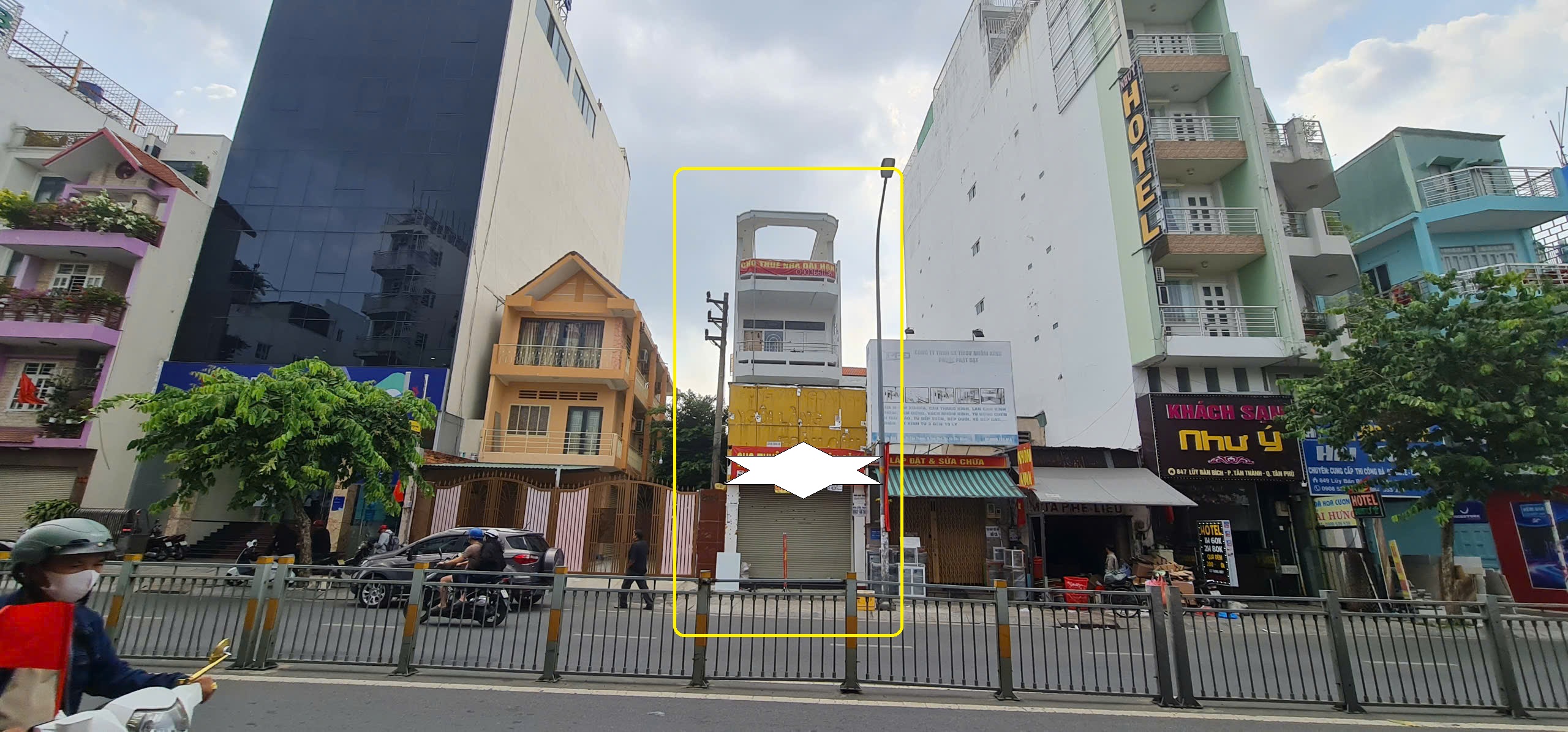 Cho thuê nhà mặt tiền Lũy Bán Bích 104m², 3 Lầu - CẠNH MB BANK