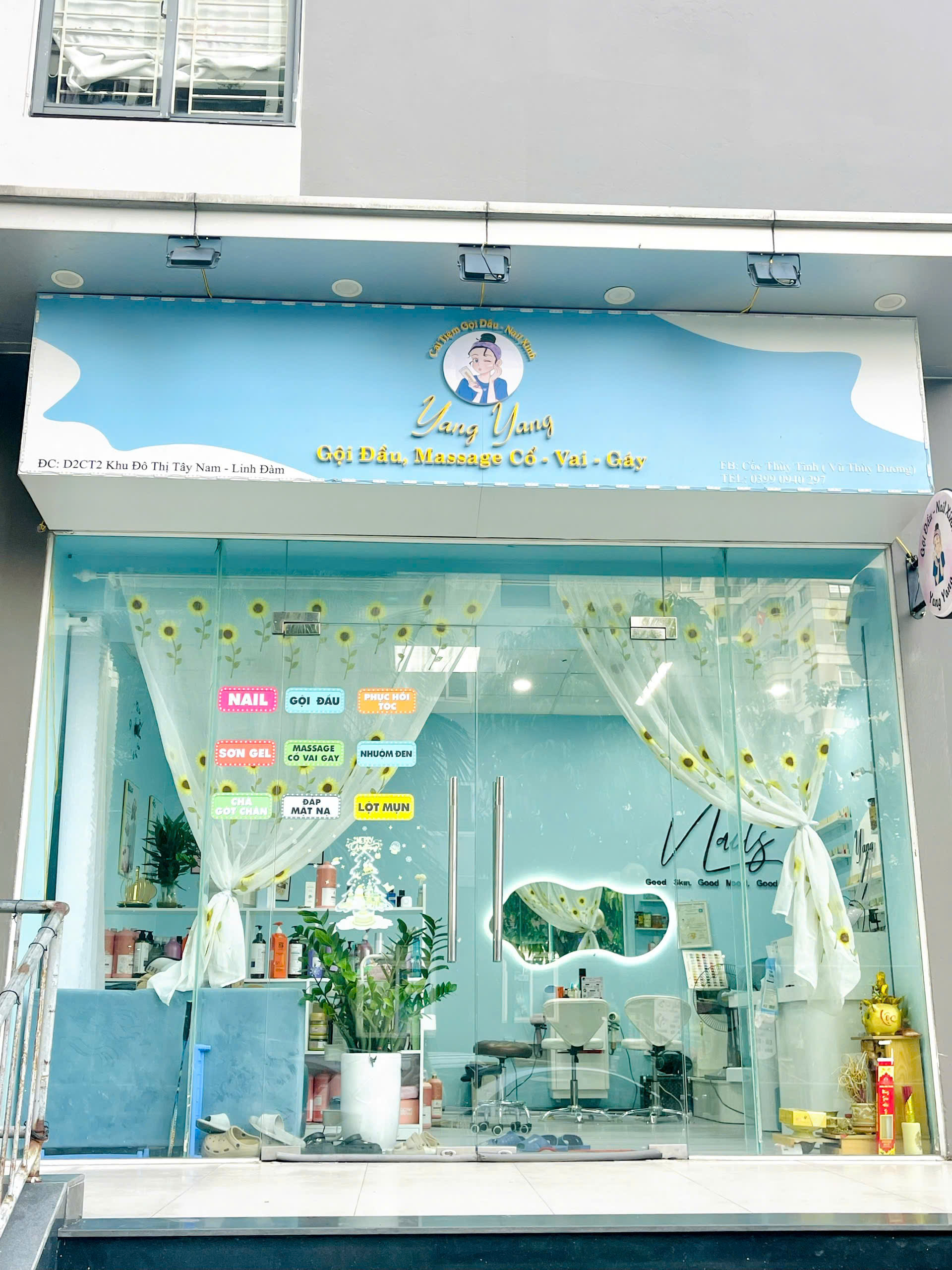 SANG NHƯỢNG TIỆM NAIL, MI, SPA KHU ĐÔ THỊ TÂY NAM LINH ĐÀM, PHƯỜNG HOÀNG LIỆT, HOÀNG MAI, HÀ NỘI
