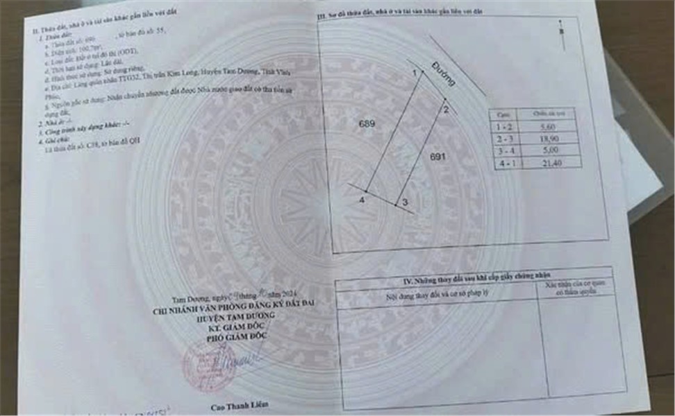 ĐẤT ĐẸP - GIÁ RẺ nhất khu đất X32 Kim Long-Tam Dương - Vĩnh Phúc tại thời điểm hiện tại.