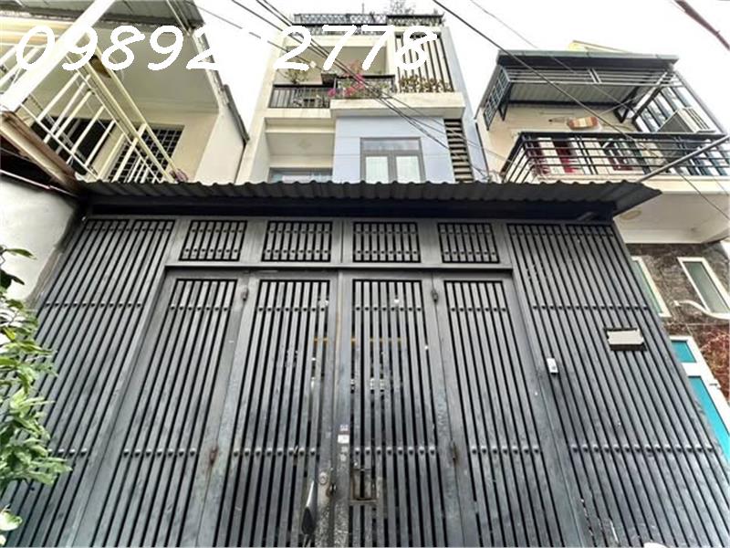 #BÌNH_THẠNH]—XVNT—P26-- 60M2 (4x12.5,nở hậu 6.4m ) - 4 TẦNG - 5 CĂN RA HẺM Ô TÔ.