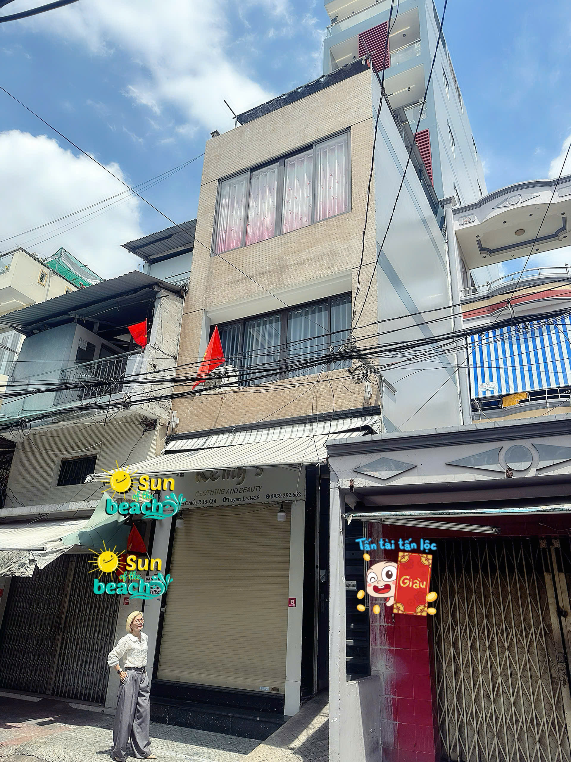BÁN SIÊU PHẨM 8 TẦNG THANG MÁY - MẶT TIỀN KINH DOANH ĐƯỜNG XÓM CHIẾU, P.13, QUẬN 4 - KHAI THÁC TIỀM NĂNG QUY HOẠCH CẢNG