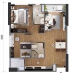  52m2 - 3