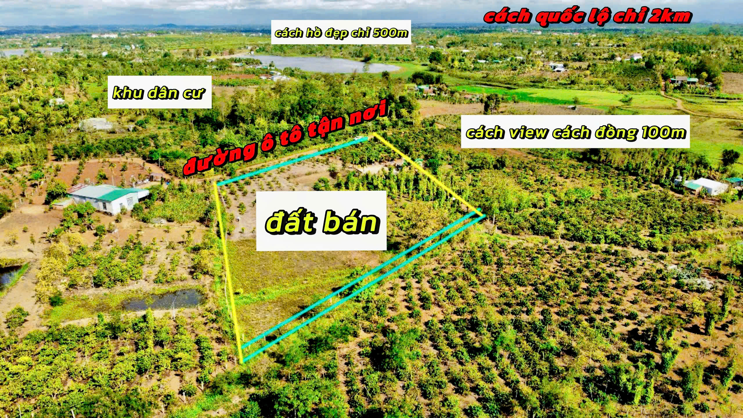 Ea Drông- Thị xã Buôn Hồ-Đắk Lắk dt 8000m2 sẵn 400m2 thổ cư sẵn nhà full vải tiêu, cà phê, cau.. cho thu đường oto rộng